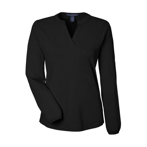 Women's Half-Placket Knit Top image thumbnail