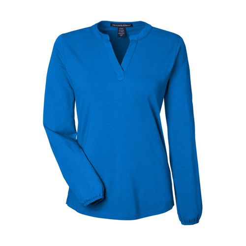 Women's Half-Placket Knit Top image thumbnail