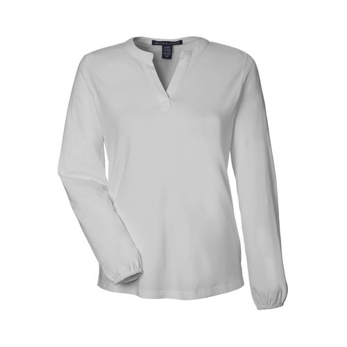 Women's Half-Placket Knit Top image thumbnail