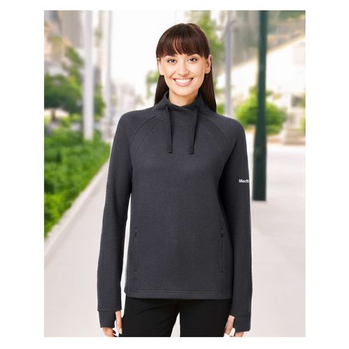 Women's Cadence Waffle Pullover image thumbnail