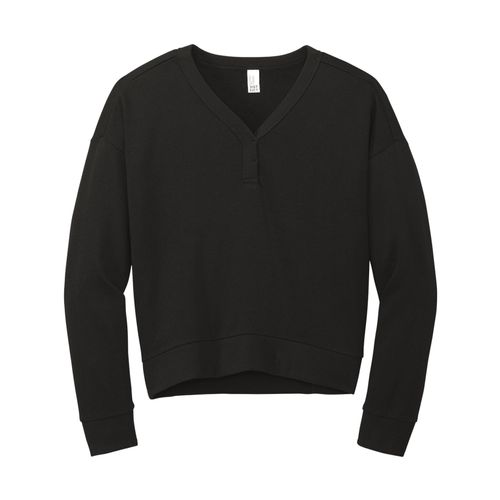 Women's Tri-Fleece V-Neck Sweatshirt image thumbnail