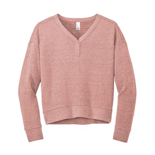 Women's Tri-Fleece V-Neck Sweatshirt image thumbnail