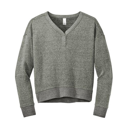 Women's Tri-Fleece V-Neck Sweatshirt image thumbnail