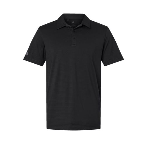 Men's Adidas Textured Polo image thumbnail