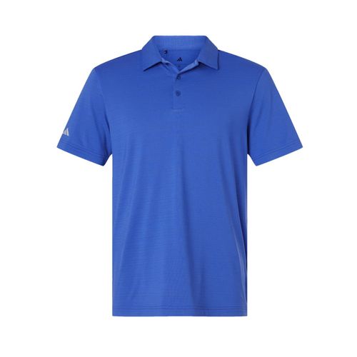 Men's Adidas Textured Polo image thumbnail
