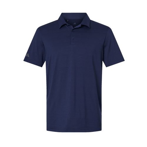 Men's Adidas Textured Polo image thumbnail