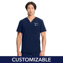 Image of Men's Infinity V-Neck Scrub Top