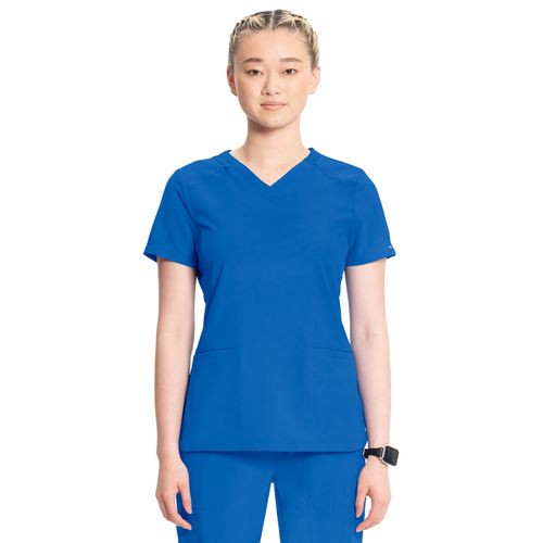 Women's Infinity V-Neck Scrub Top image thumbnail