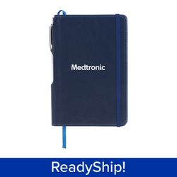 Image of Silk Touch Notebook With Pen