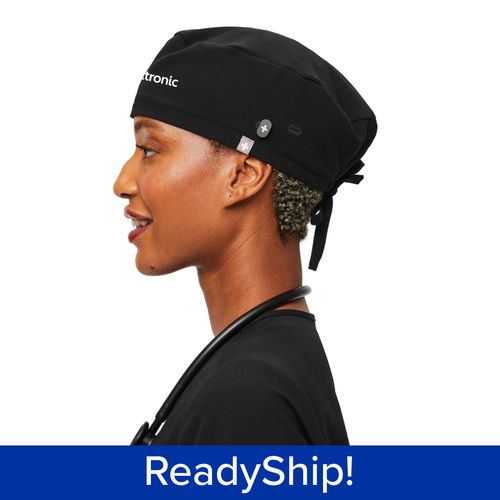 Unisex FIGS Black Scrub Cap image thumbnail