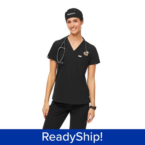 Unisex FIGS Black Scrub Cap image thumbnail