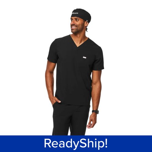 Unisex FIGS Black Scrub Cap image thumbnail