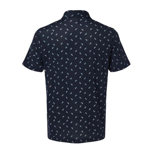 Men's Adidas Mesh Print Polo image thumbnail