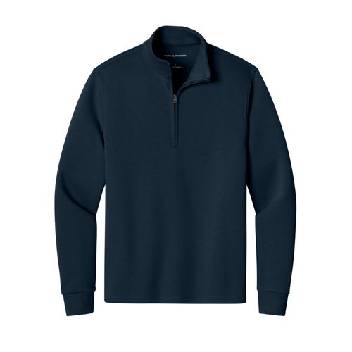 Men's Double Pique Knit 1/4-Zip image thumbnail