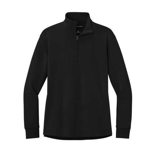 Women's Double Pique Knit 1/4-Zip image thumbnail