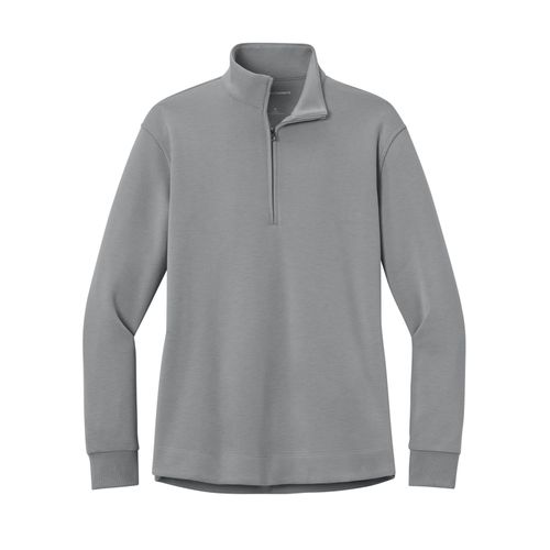 Women's Double Pique Knit 1/4-Zip image thumbnail