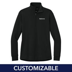 Image of Women's Double Pique Knit 1/4-Zip