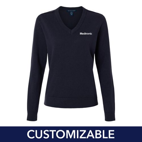 Women's Classic V-Neck Sweater image thumbnail