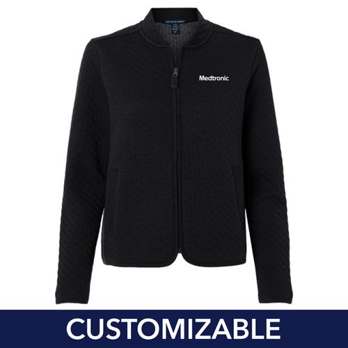 Women's Textured Full-Zip Jacket image thumbnail