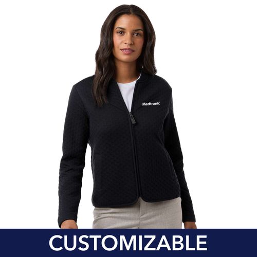 Women's Textured Full-Zip Jacket image thumbnail