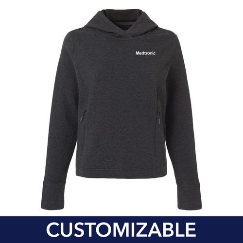 Women's Textured Hooded Pullover image thumbnail