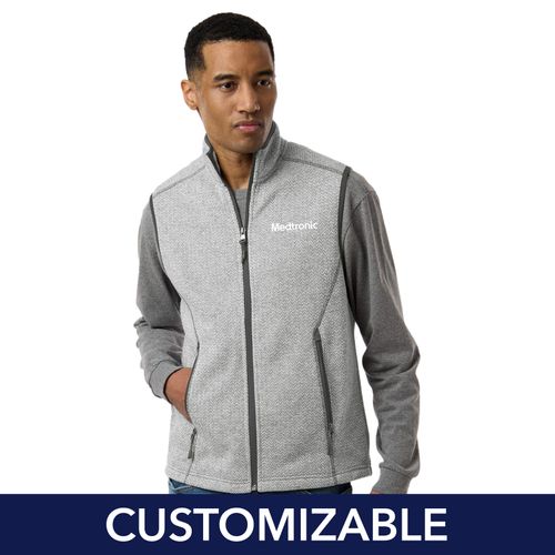 Men's Jacquard Fleece Vest image thumbnail