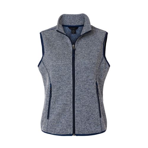 Women's Jacquard Fleece Vest image thumbnail