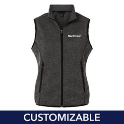 Image of Women's Jacquard Fleece Vest