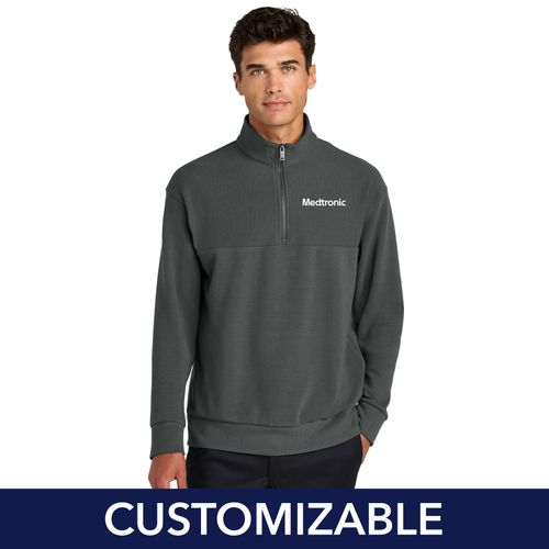 Men's Direct Texture 1/4-Zip image thumbnail