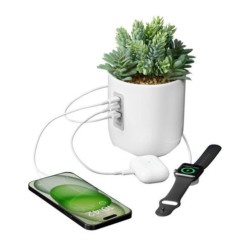  Faux Succulent Charging Station image thumbnail