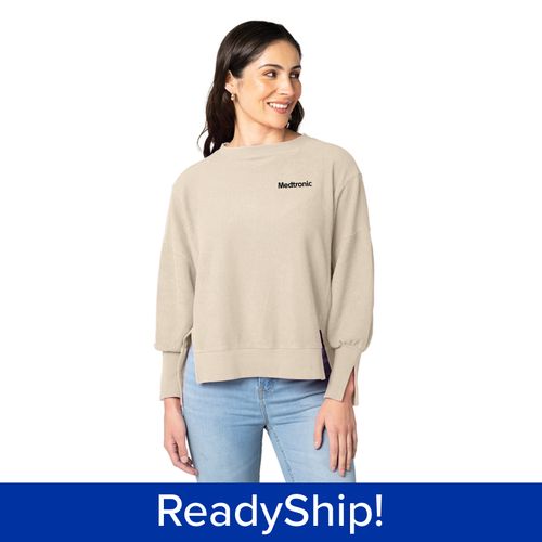 Women's Elevated Comfort Crew Sweatshirt image thumbnail