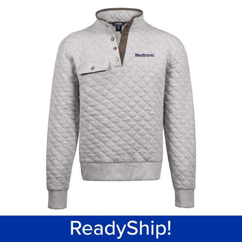 Men's Quilted Pullover image thumbnail
