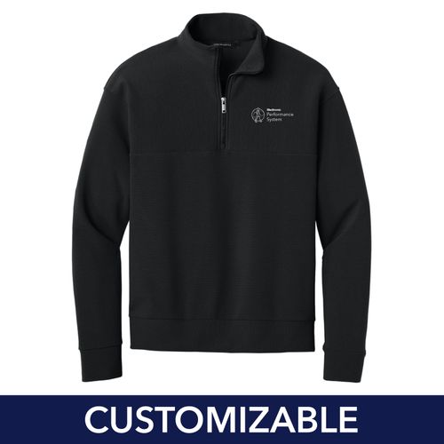 Men's Performance System Textured 1/4-Zip image thumbnail