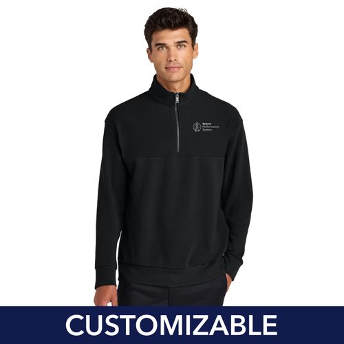 Men's Performance System Textured 1/4-Zip image thumbnail