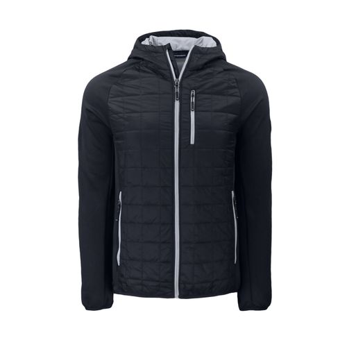 Men's Cutter & Buck Full-Zip Hybrid Puffer image thumbnail