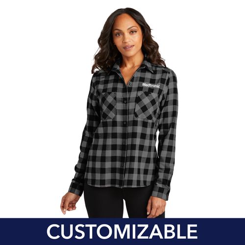 Women's Ultra Soft Flannel Shirt image thumbnail