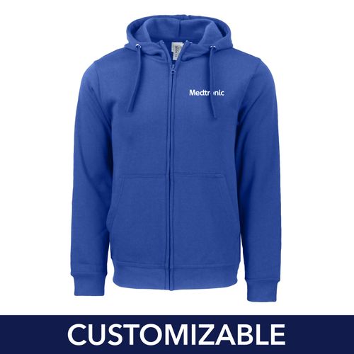 Men's Essential Full-Zip Hoodie image thumbnail