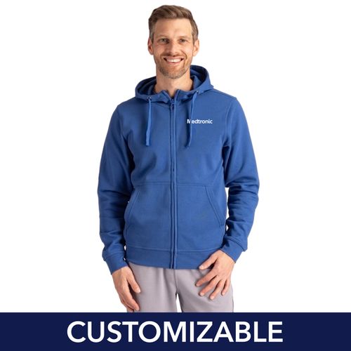 Men's Essential Full-Zip Hoodie image thumbnail