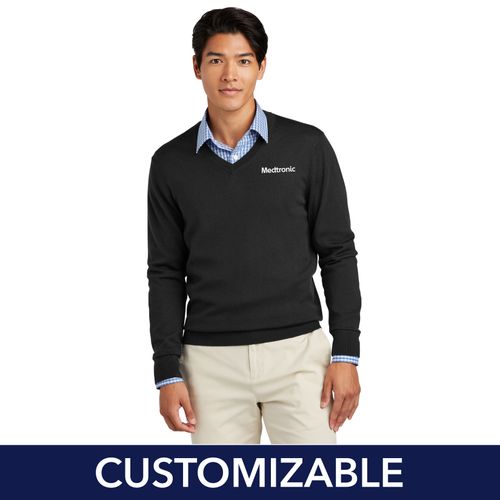 Men's Brooks Brothers V-Neck Sweater image thumbnail