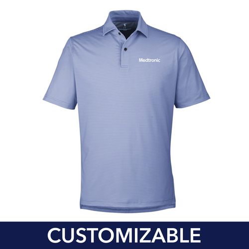 Men's Fairway & Greene Stripe Tech Polo image thumbnail