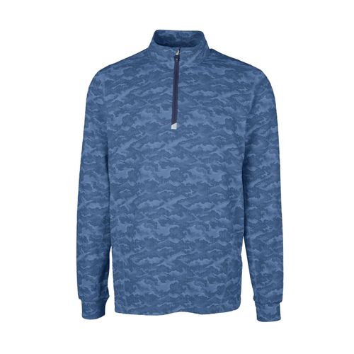 Men's Cutter & Buck Camo Print 1/4-Zip image thumbnail