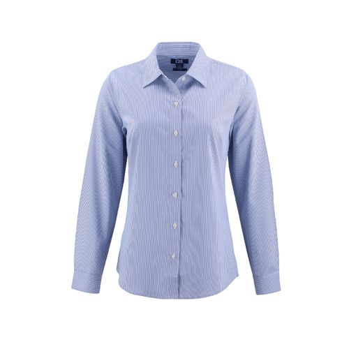 Women's Cutter & Buck Pinstripe Dress Shirt image thumbnail