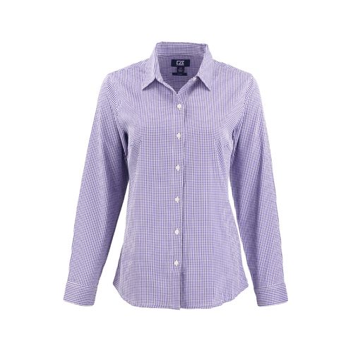 Women's Cutter & Buck Gingham Dress Shirt image thumbnail