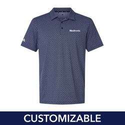 Image of Men's Adidas Printed Stretch Polo