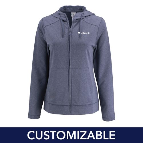 Women's Sprint Full-Zip Hooded Sweatshirt image thumbnail