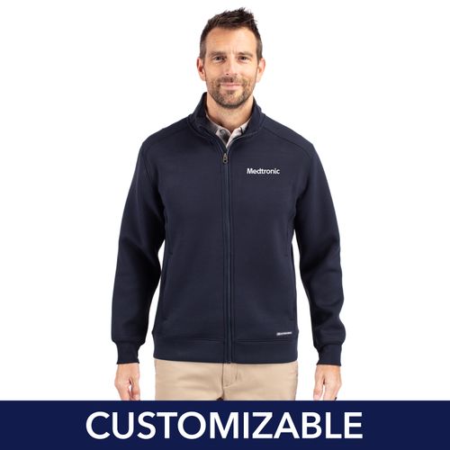Men's Cutter & Buck Soft Knit Full-Zip image thumbnail
