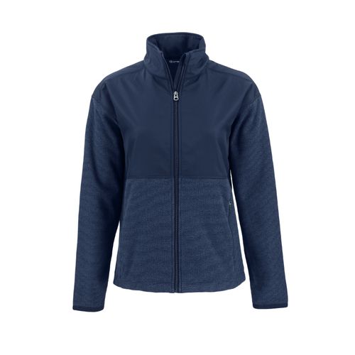 Women's Cutter & Buck Hybrid Full-Zip Jacket image thumbnail