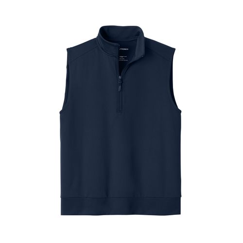 Men's Double Knit 1/4-Zip Vest image thumbnail