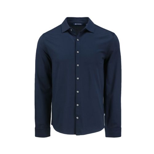 Men's Cutter & Buck Tri-Blend Button Down Shirt image thumbnail