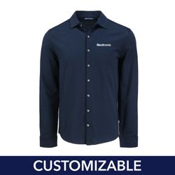 Image of Men's Cutter & Buck Tri-Blend Button Down Shirt